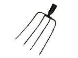 Rail Steel Four Teeth/Prong Garden Forks