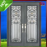 Double Entry Wrought Iron Doors