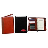 Leather Organizer with Calculator (SDB-1072)