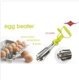 Cooking Tools Stainless Steel Rotary Egg Beater for Egg Tools