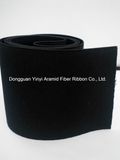 100mm Black Plain Elastic Webbing