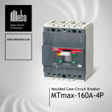 Meba Moulded Case Circuit Breaker (MCCB) Mtmax 160A 4p