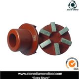 Segmented Grinding Plug for Terrazzo and Concrete