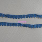 Blue Small Flower Chemical Lace for Dress