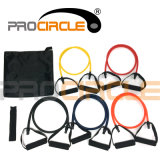 Fitness Exercise Door Resistance Bands Tube Set (PC-RB1057)