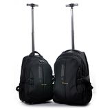 Lightweight Trolley Laptop Bag with Heavy Duty Telescopic Handle Patent Rolling Computer Briefcase Tote Carryall Case