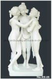 Granite, Marble Carving Sculpture. Character Figure Statues (YKCS-13)