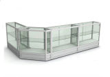 High Quality Aluminium Glass Counter for Store Fixtures