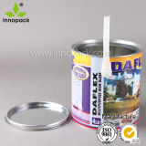 4L Round Car Paint Tin Can /Full Color Printing