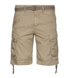 Men's Cargo Fashion Cotton Washed Pocket Casual Shorts