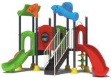 2015 Hot Selling Outdoor Playground Slide with GS and TUV Certificate (QQ14037-3)