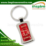 Tourist Souvenirs with Rectangle CD Layer Sticker Keychain (K101CD)
