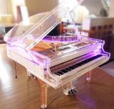 Luxury Transparent Crystal Piano Hg-168