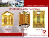 Elevator Cabin with Hairline Panel (SN-CD-170)