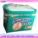 Disposable Breathable Sunny Baby Diaper