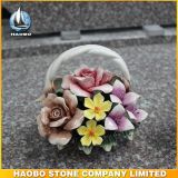 Wholesale Prices Tombstone Accessories Ceramic Flower Basket