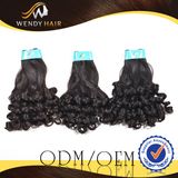 Egg Roll Indian Virgin Human Hair Weaving