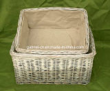 White Storage Basket(SB002)
