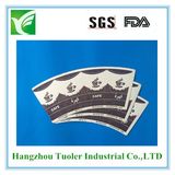 Eco-Friendly Ink Offset Printing Cut Cup Fans Material for Making Cup Fans