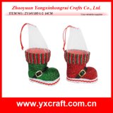Christmas Decoration (ZY14Y185-1-2) Blingbling Christmas Shoe