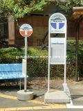 Metal Guidepost for Bus Station (HS-GP-016)