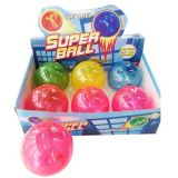 En71 Approval Funnt Toys Crystal 10cm Bouncing Ball with Light (10174429)