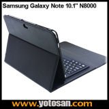Hot Sale Protective Bluetooth Keyboard Leather Case for Samsung Galaxy Note 10.1 N8000