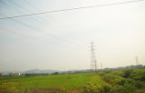 Electric Power Transmission Line Tower