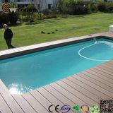 Swimming Pool Anti-Slip Grooved Composite Decking Floor