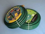 PVC Plastic Green Flexible Reinforced Fiber Braided Water Garden Hose