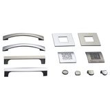 Fashion Design Zinc Alloy Furniture Pull Kitchen Cabinet Handle