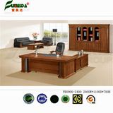 Melamined Density Fiberboard Office Table with Wood Veneer