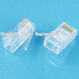 High Quality 8p8c Gold Plated Cate5 Plug RJ45 Connector