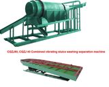 Combined Vibrating Sluice Washing Separation Machine Set (CGZL80, CGZL40)