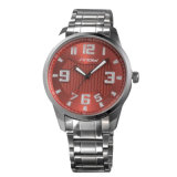 Alloy Men Watch S9433G (red dial)