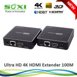 Hdbaset Technology HDMI Extender 100m Over Single Cat5e CAT6 Cat7 Cable