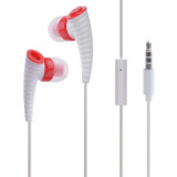 Portable and Durable Wholesale Stereo Headphone Earphone with Mic