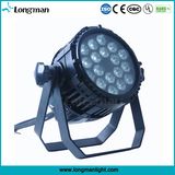 Outdoor Waterproof DMX Light RGBW 18X10W LED PAR for Garden