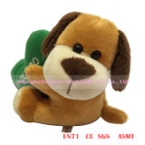 10cm Heart Brown Dog Plush Toys