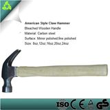 American Type Claw Hammer with Wooden Handle