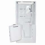 RMW002+EN Walk in Tub With Shower Enclosure