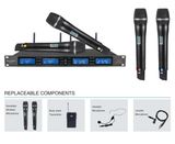 Wireless Microphone, UHF Four Channel Wireless Microphone System (MC-310)