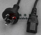 Australian SAA 3 Pins Plug to Iec C13 Computer Power Cords (D06/QT3)