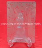 Clear Tempered Decorative Plate (JRCFCLEAR0021-3)