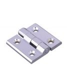 Zinc-Aluminium Alloy Flat Hinge with Through Holes (N40011140)