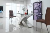 Elegant Glass Dining Table in Living Room for Sale