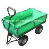 Light Duty Steel Meshed Garden Cart with Canvas Bag (TC1840RD)