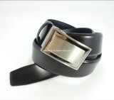 Men's Genuine Leather Belt with Auto Buckle (EUBL0874-35)