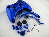 Full Housing Shell Case for xBox 360 - Blue (WRXB3144)