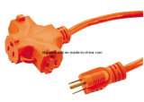 Extension Cord 3 Outlet (Outdoor used)
